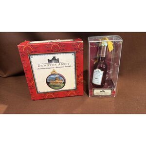 Downtown Abbey Christmas Ornaments Lot of 2
